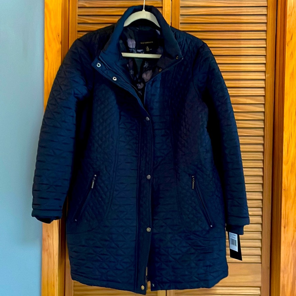 Weatherproof brand navy jacket